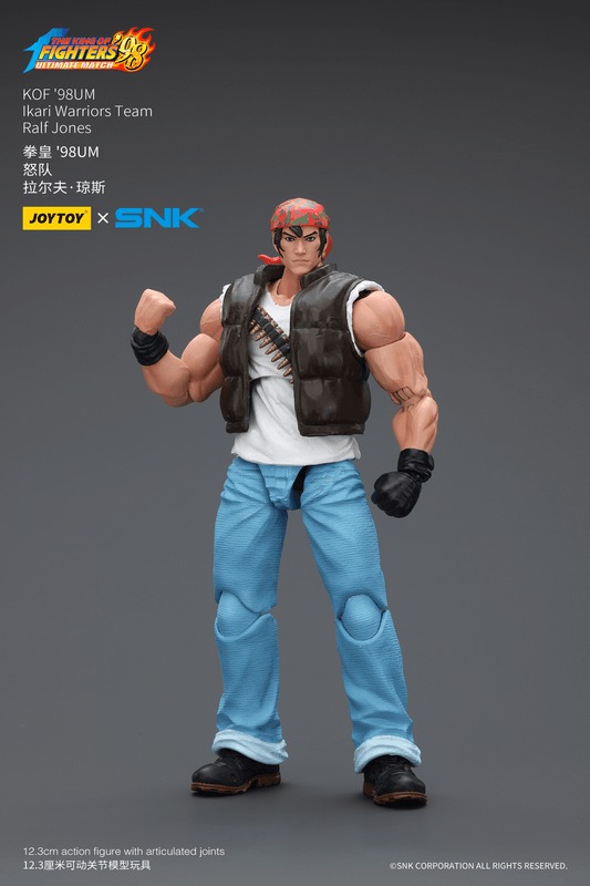 [Pre-Order] King of Fighters' 98UM - Ikari Warriors Team Ralf Jones 1/18 Action Figure